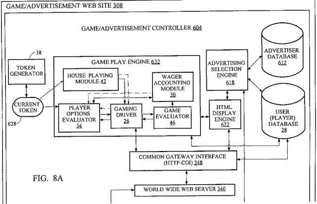 Partial patent image from US Patent No. 7,496,943.