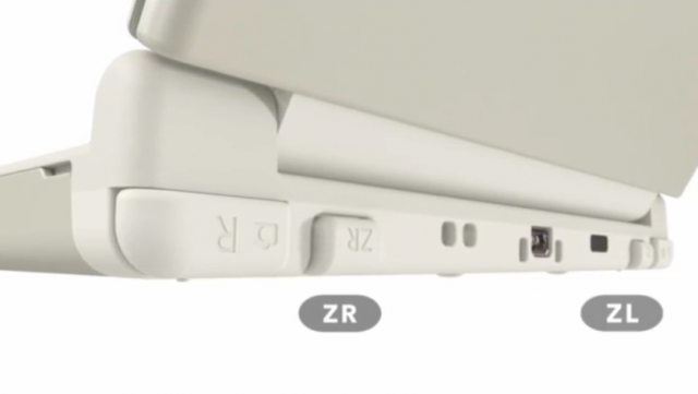 The new shoulder buttons bring the new 3DS' controls more in line with those on the Wii U.