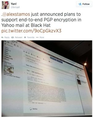 Yahoo to begin offering PGP encryption support in Yahoo Mail service ...