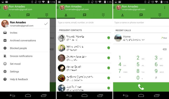 google hangouts app