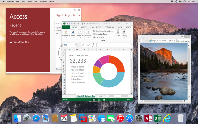 osx yosemite vmware player