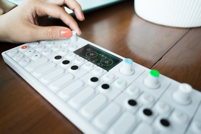 Behold, the Teenage Engineering OP-1, a modern descendant of Bob Moog's pioneering work.  