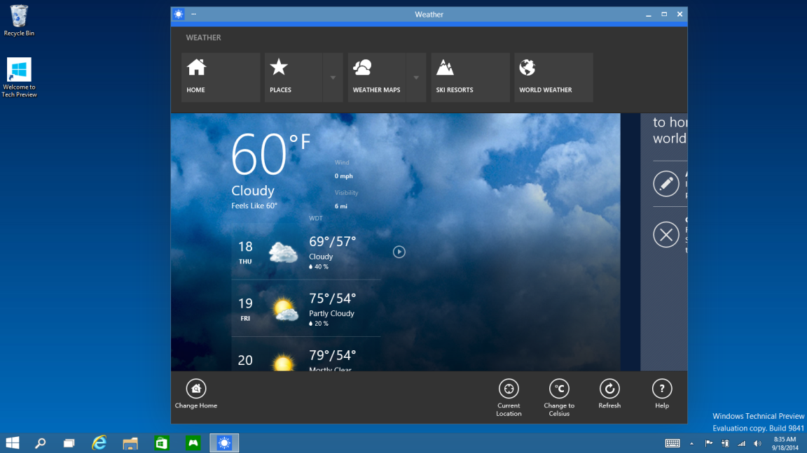 Windows 10 in pictures: A new Start menu puts focus back on the desktop ...