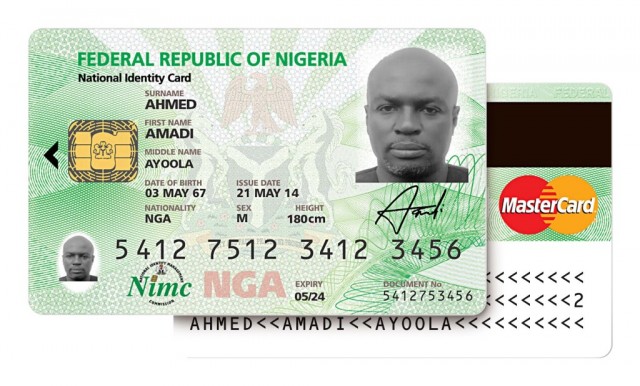 Nigeria's new national eID card.