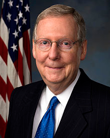 Senate Republican leader Mitch McConnell.