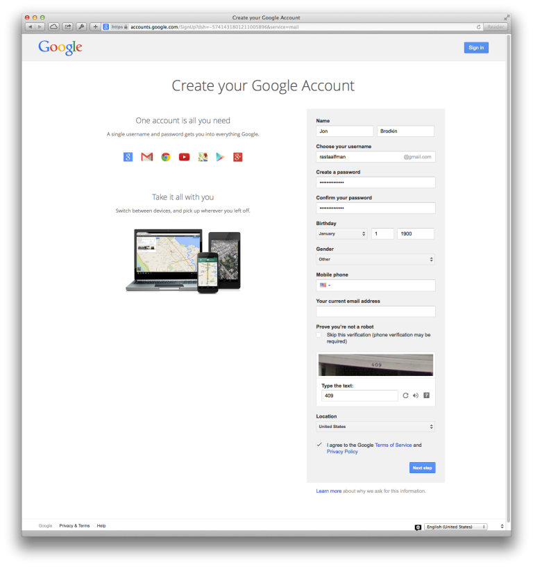Google nixes G+ requirement for Gmail accounts - Ars Technica