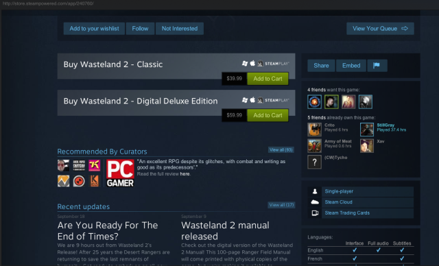 Steam update helps you discover games you're interested in