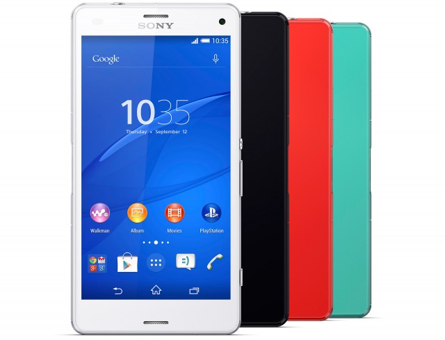 The 4.6-inch Xperia Z3 Compact.