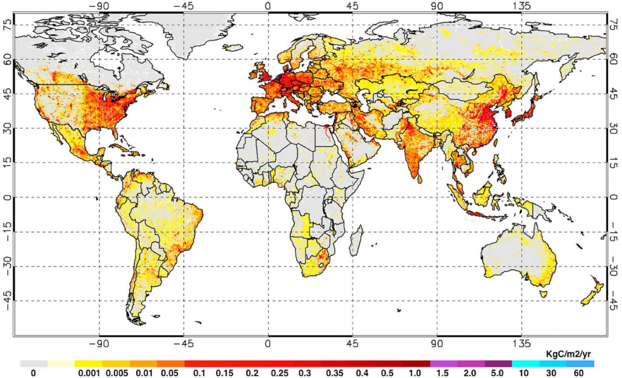 Global carbon dioxide emissions in one convenient map Ars Technica