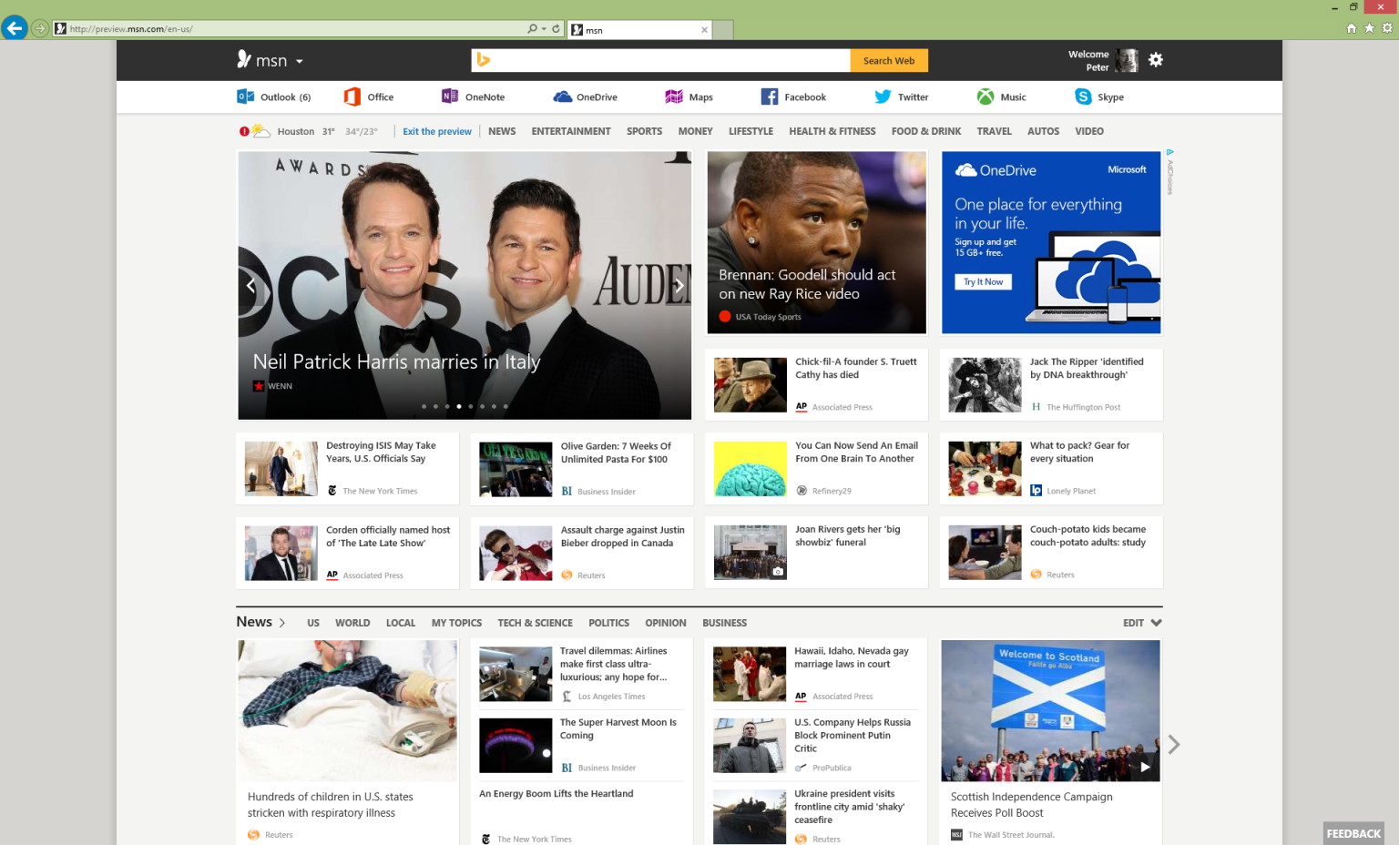 MSN Is Back With New Site And Bizarre Rebranding Exercise Ars Technica