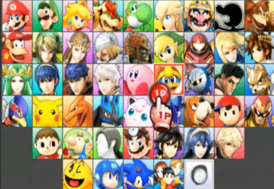 super smash bros 4 character roster leak