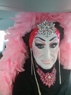 Sister Roma's selfie from early Wednesday before the meeting in which Facebook issued an apology to drag queens and performers affected by the social network's real-name policy, which should see sweeping changes in the near future.
