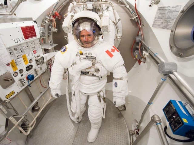 The real space oddity, Chris Hadfield, is down-to-Earth