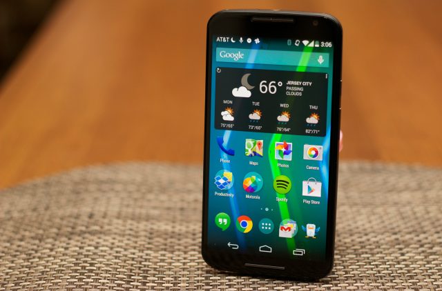 The 2014 Moto X.