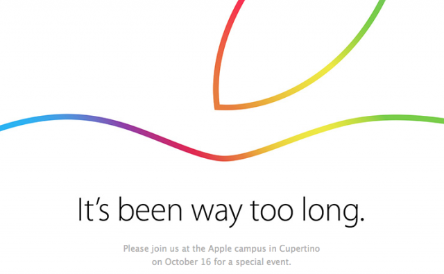 Liveblog: Apple’s new iPads, Yosemite, and more, today at 10am PT