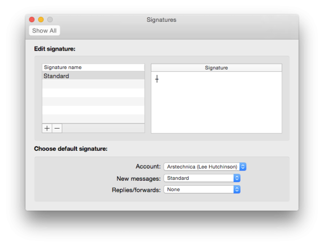 outlook mac signature location