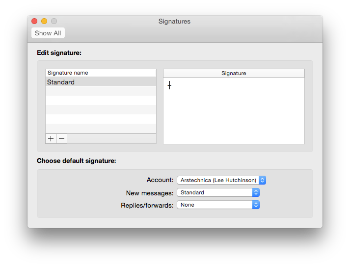 how to add an email signature in outlook mac