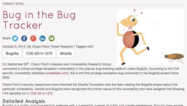 Bugzilla 0-day can reveal 0-day bugs in OSS giants like Mozilla, Red ...