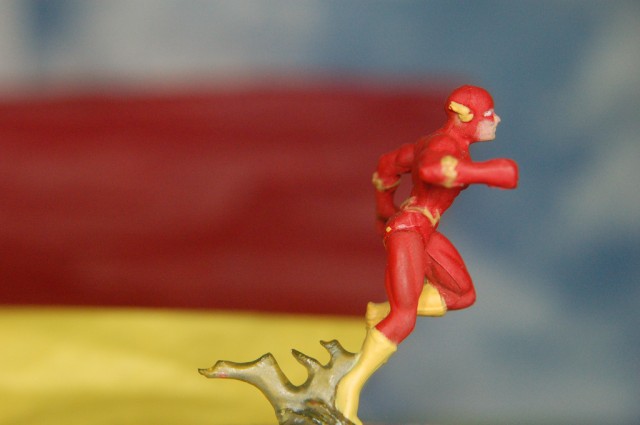Even The Flash can't deliver gigabit speed data networks.
