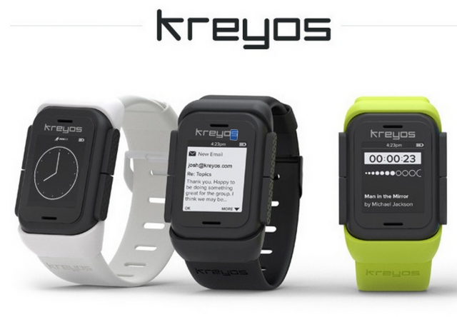 The Kreyos smartwatch, funded on Indiegogo, was never delivered in its promised form to backers.