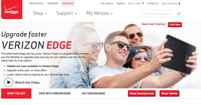 verizon no more free upgrades