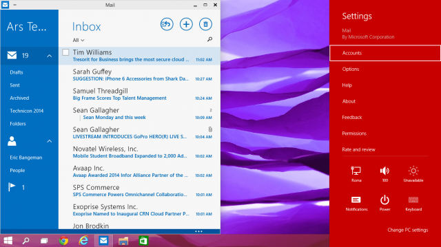 Things will change between the preview and the final release, but Windows 10 still has a lot of Windows 8 in it.