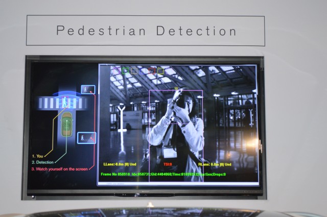 A demo of Volvo's collision avoidance software. Who are you calling pedestrian, sign?!?