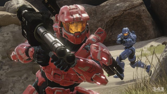 is halo 5 4 player split screen