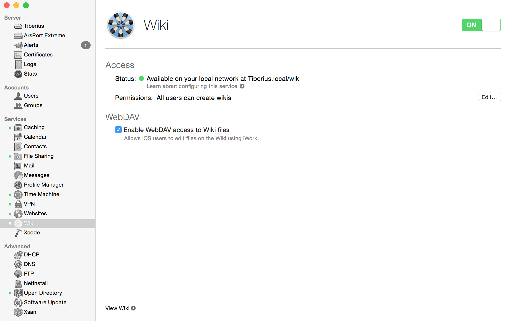 Mac OS10Server導入ガイド: 自分でつくるファイルサーバと