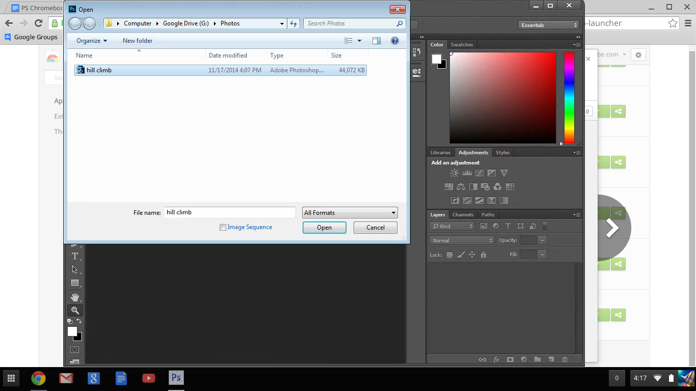 adobe photoshop for mac google drive