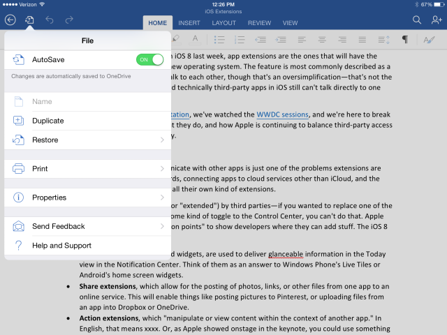 Preview: Office for Android tablets is like Office for iPad, but on ...