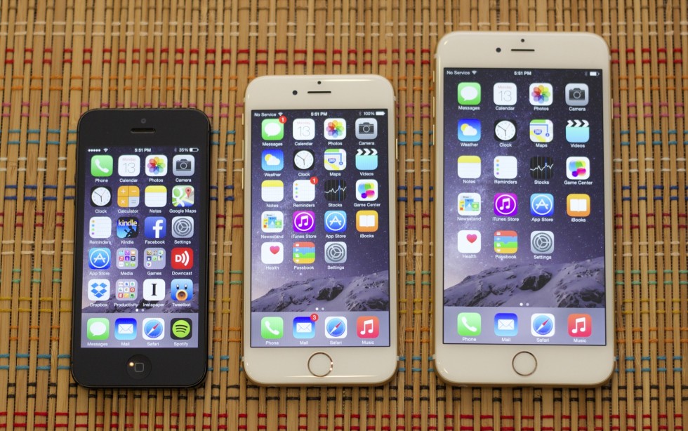 The iPhone grew two sizes this year.