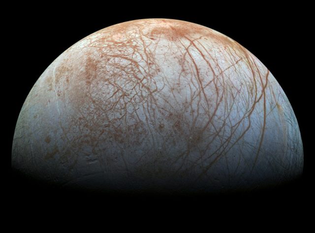 The icy surface of Europa could hide life. Could we find it by pushing tiny levels through the ice?