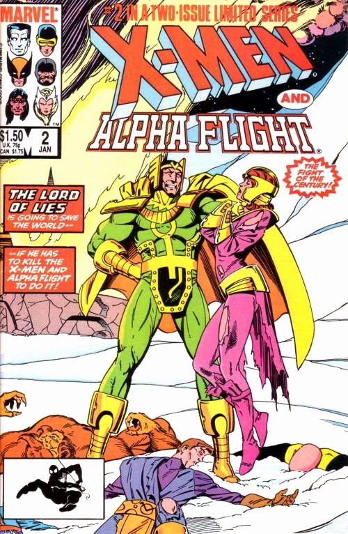 Presented in X-Men and Alpha Flight #2, 1985. Written by Chris Claremont. Art by Paul Smith. Inked by Bob Waicek and friends.