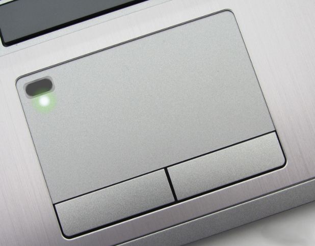 Synaptics is building touchpads with fingerprint scanners built in.