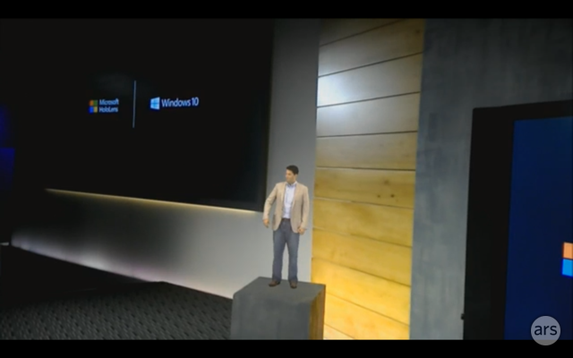 Behold, Holographic Microsoft Executive Terry Myerson.