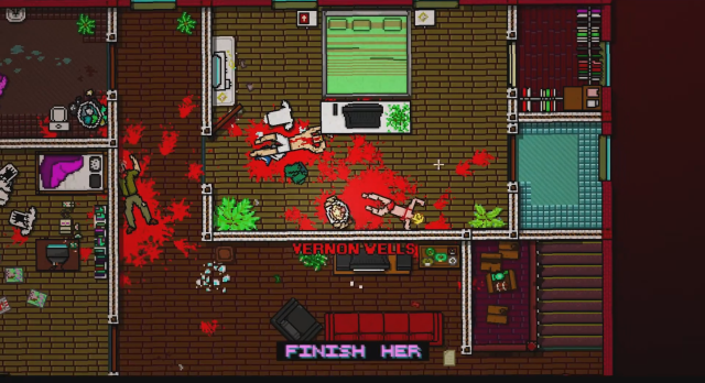 how many scenes in hotline miami 2