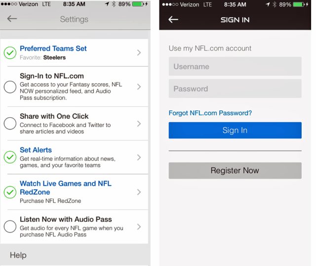 How to Use the NFL Mobile App