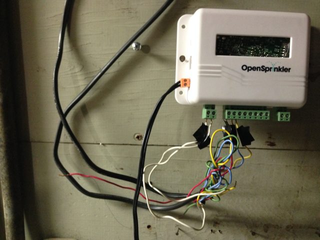 opensprinkler irrigation controller