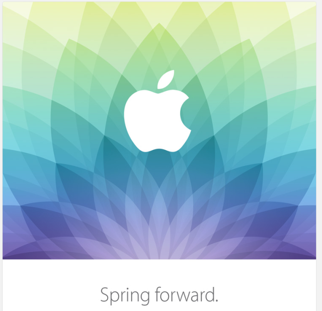 Apple invites us to “spring forward” at its March 9 event