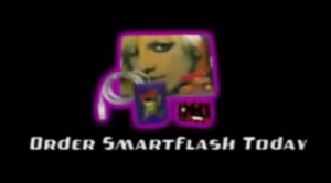 The only image available of the "Smartflash" digital download device.