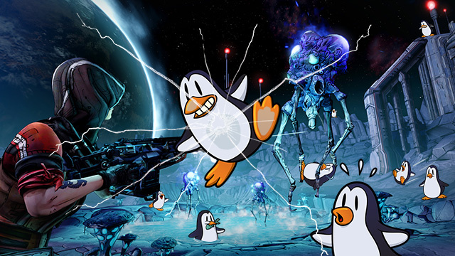 Don't mess with the penguin.