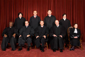 The Supreme Court justices.