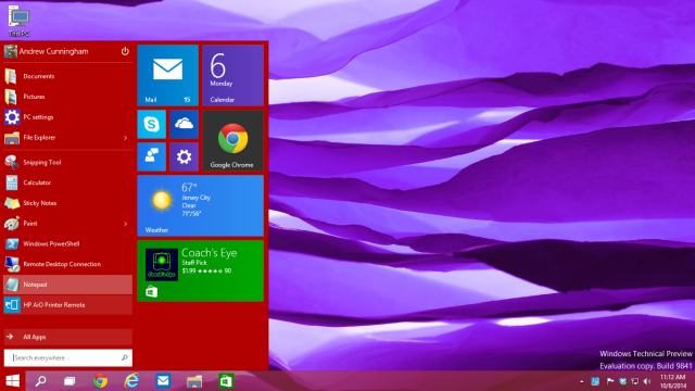 Windows 10 Technical Preview