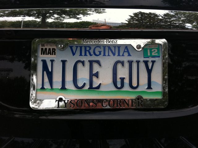 virginia state license plate