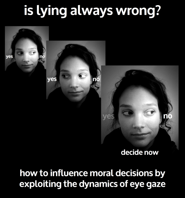 Forcing a decision at a crucial moment may lead to bias in moral decision-making