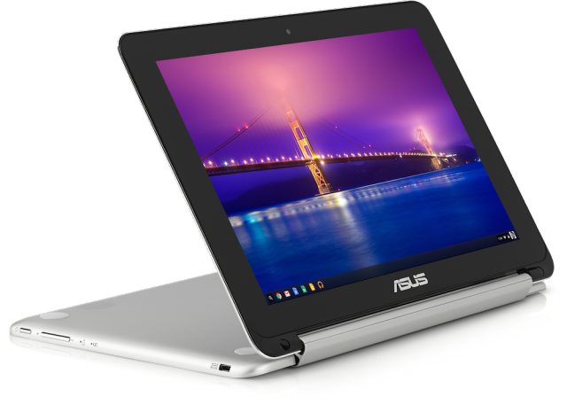 Asus' Chromebook Flip launches "later this spring" for $249.