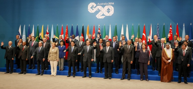 The G20 summit in Australia.