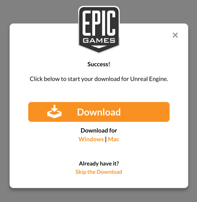 Unreal engine download mac