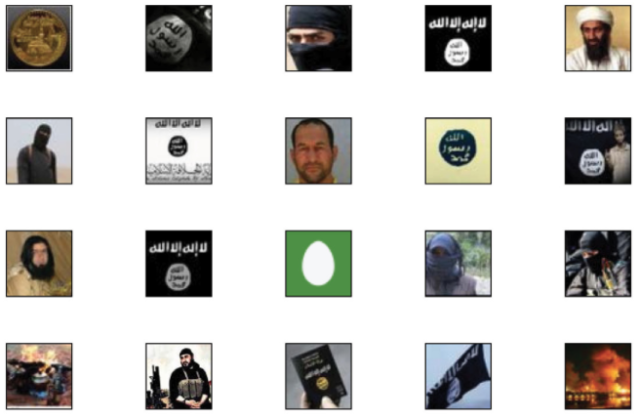 "Typical Twitter profile pictures used by ISIS supporters include variations on the flag used by ISIS, images of al Qaeda founder Osama bin Laden, and prominent ISIS members and leaders including “Jihadi John” and Abu Bakr al Baghdadi," report says.